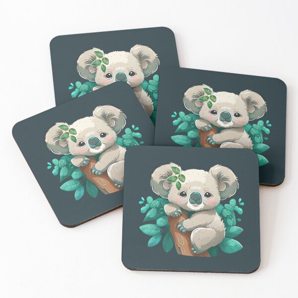 Item preview, Koala Bear on a Tree - Cute  designed and sold by Bondoboxy.