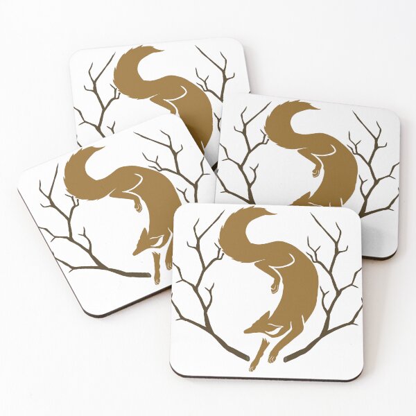 Item preview, Fox Jumping through Branches designed and sold by Skadi-Designs.