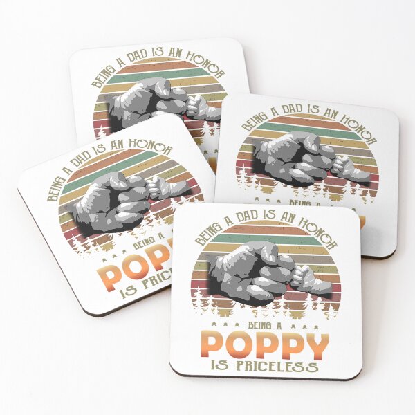 Item preview, Being A Dad Is An Honor Being A Poppy Is Priceless Funny designed and sold by Chealienmeo.