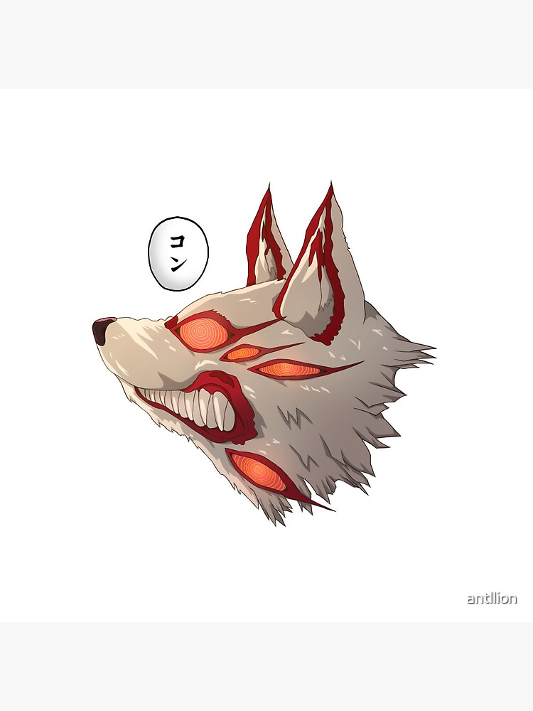 Fox devil head kon