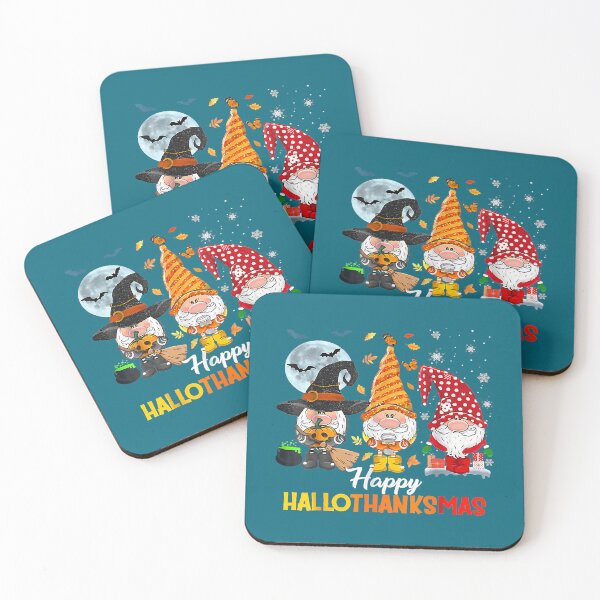 Item preview, Gnomes Lover Halloween Merry Christmas Happy Hallothanksmas designed and sold by Chealienmeo.