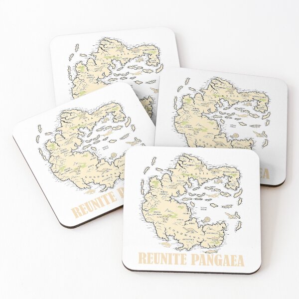 Item preview, Reunite Pangaea World map History Funny Geology Earth designed and sold by Chealienmeo.