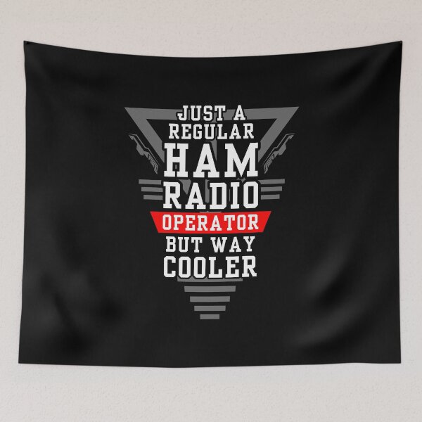 Item preview, Cool Ham Radio Operator - Amateur Radio Operator designed and sold by Tatzki-Design.