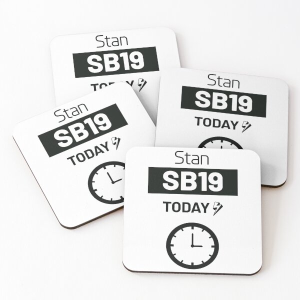 Item preview, SB19 Merch PPOP  Filipino Boy Bands Stan Clock T Black Fitted V-Neck designed and sold by ThornDesignsCo.