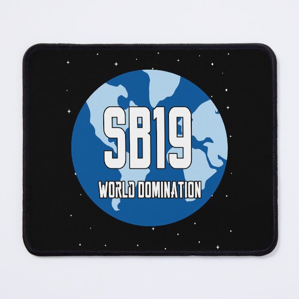 Item preview, SB19 Merch PPOP  Filipino Boy Band World Domination T designed and sold by ThornDesignsCo.