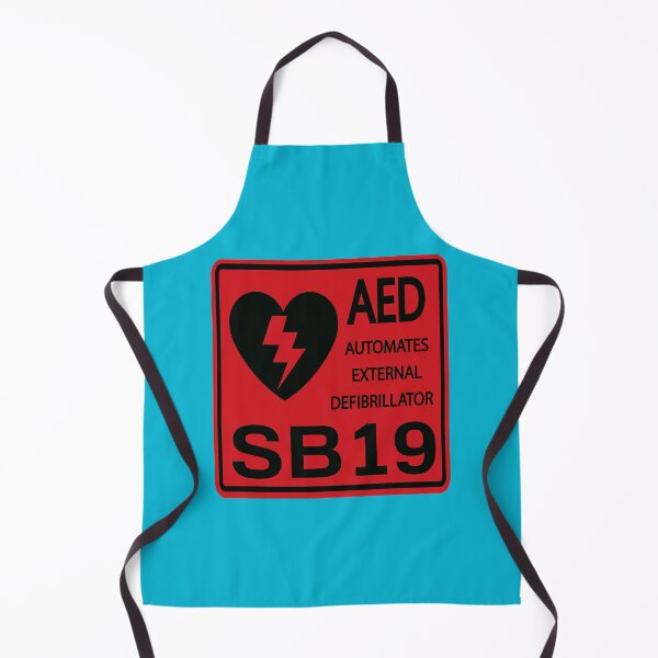 Item preview, SB19 Merch PPOP  Filipino Boy Bands AED Defilbrilator Red Black designed and sold by ThornDesignsCo.
