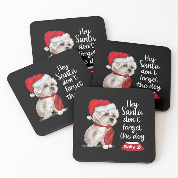 Item preview, Hey Santa Don't Forget The Dog Christmas Dog Santa Hat Gifts For Dog Lovers designed and sold by Hanlar.