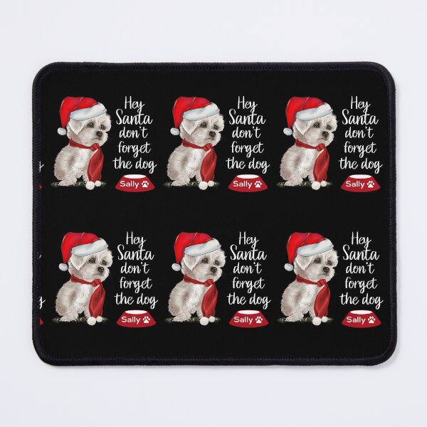 Item preview, Hey Santa Don't Forget The Dog Christmas Dog Santa Hat Gifts For Dog Lovers designed and sold by Hanlar.