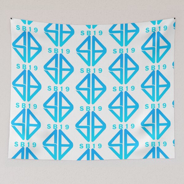 Item preview, SB19 PPOP BLUE LOGO designed and sold by ThornDesignsCo.