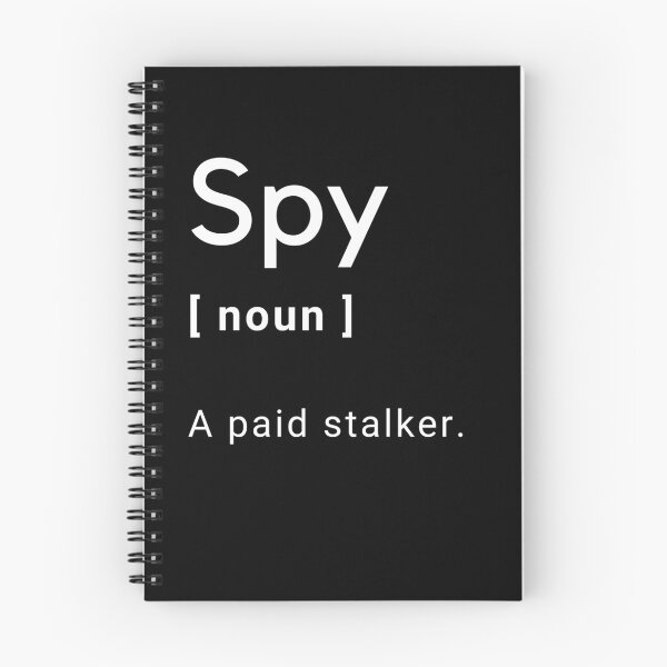 Item preview, Spy Funny Definition - A paid stalker -  designed and sold by Amine-Creation.