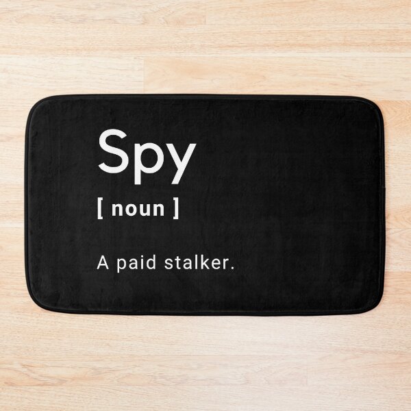 Item preview, Spy Funny Definition - A paid stalker -  designed and sold by Amine-Creation.