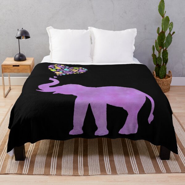 Item preview, Purple Elephant Love Funny Elephant Lover designed and sold by Helbon-art.