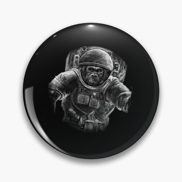 Item preview, monkey in space designed and sold by DerSenat.