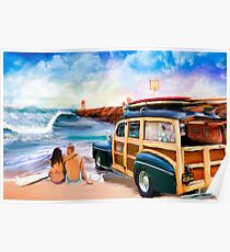 First Street Jetty Poster