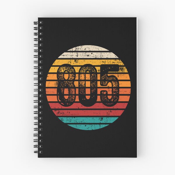 Item preview, Distressed Vintage Sunset 805 Area Code designed and sold by Gold Wings Tees.