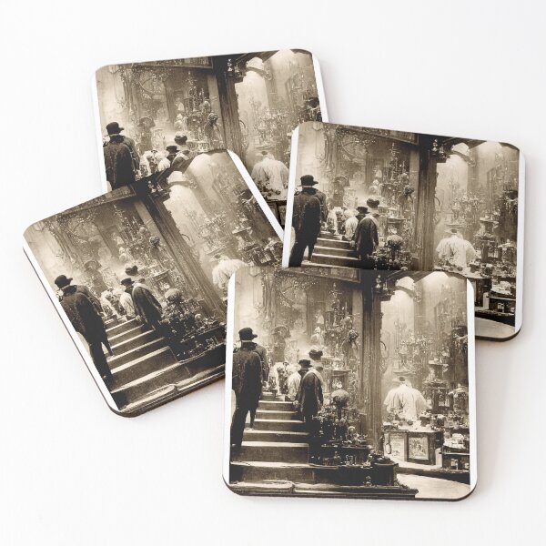 Item preview, Ornate Retro Gift Shop designed and sold by Cracked Rockwell.