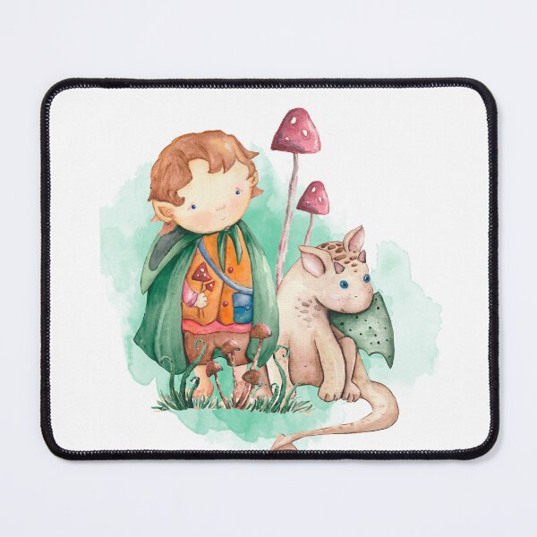 Item preview, Forest boy with dragon designed and sold by cutefairyland.