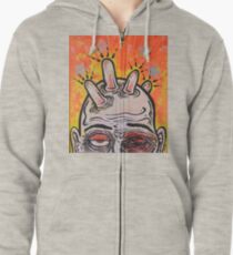 My Dad Can Beat Your Dad Zipped Hoodie