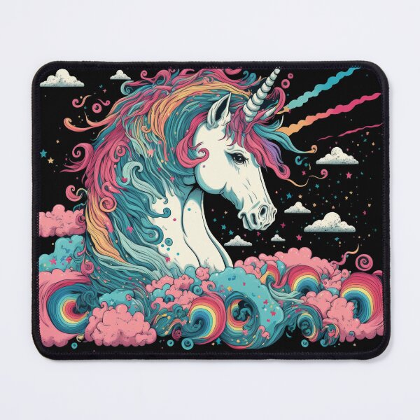 Item preview, Unicorn with rainbow and stuff designed and sold by OHatef.