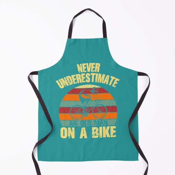 Item preview, Never Underestimate an Old Man On A Bike Cycling Grnadpa designed and sold by Fiaklukckma.
