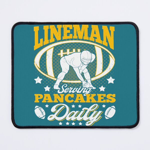 Item preview, Football Lineman Serving Pancakes Daily Offensive Player designed and sold by Fiaklukckma.