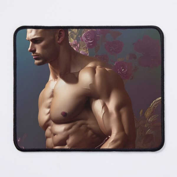 Item preview, Blonde Hunk With Roses designed and sold by withdiamonds.