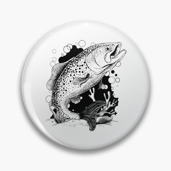 Item preview, Jumping trout designed and sold by DerSenat.