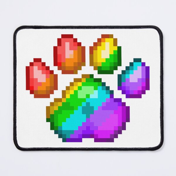 Item preview, Rainbow Paw Print designed and sold by Lee0z-Art.