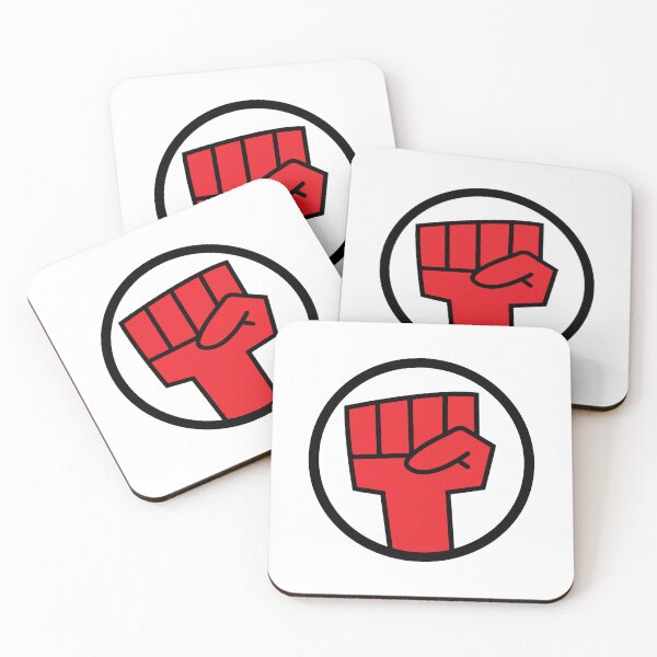 Item preview, clenched red fists designed and sold by CikaSoraMem.