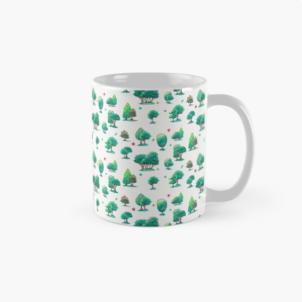 Item preview, Forest Trees Pattern in White Pallet designed and sold by BlissDrizzle.