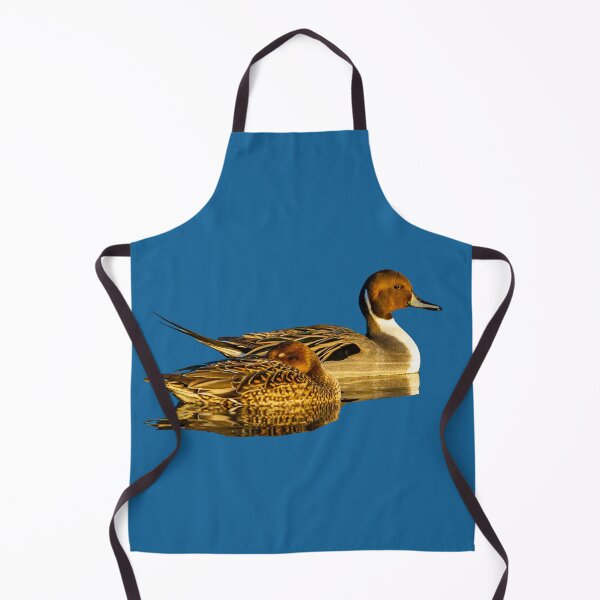 Item preview, Pair of Pintail Duck on blue water background designed and sold by Dalyndigital Photography.