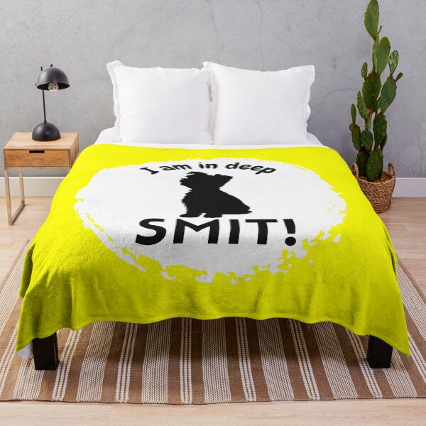 Item preview, I am in deep smit! Yellow Background designed and sold by It's On Backwards.