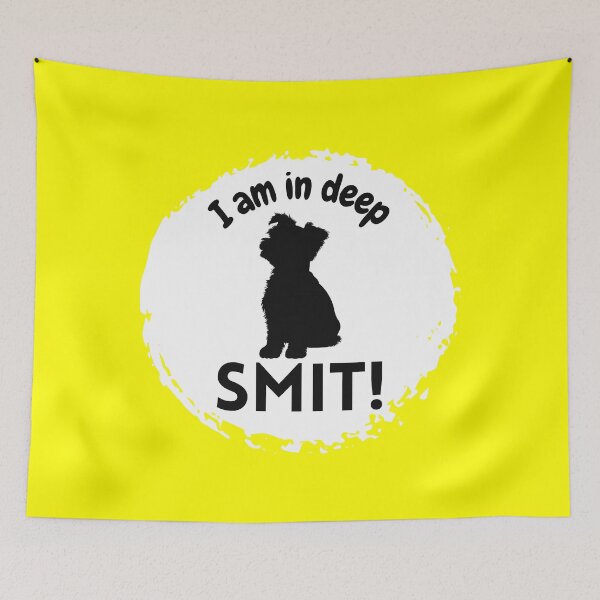 Item preview, I am in deep smit! Yellow Background designed and sold by It's On Backwards.