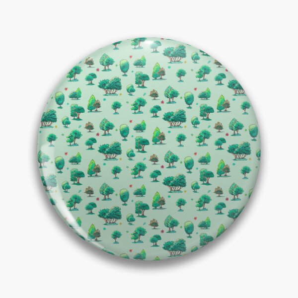 Item preview, Forest Trees Pattern in Green Pallet designed and sold by BlissDrizzle.