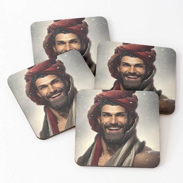 Item preview, Winter Hunk with Beautiful Smile designed and sold by withdiamonds.