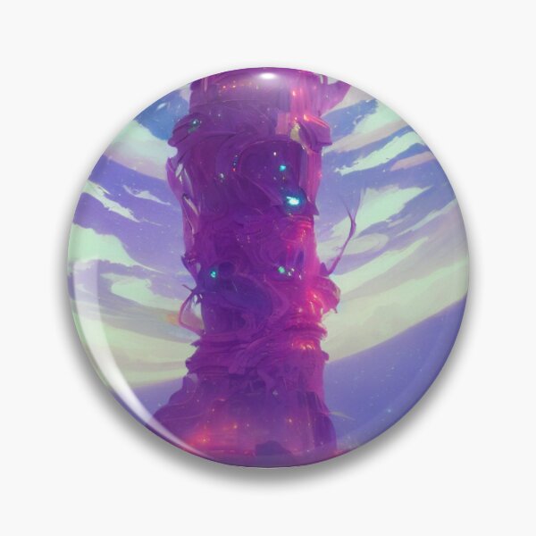 Item preview, Cosmic Purple Tower  designed and sold by Itsheartshop.