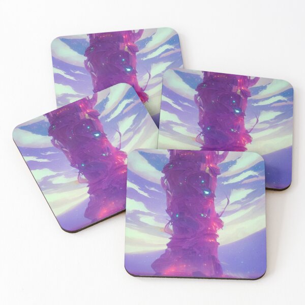Item preview, Cosmic Purple Tower  designed and sold by Itsheartshop.