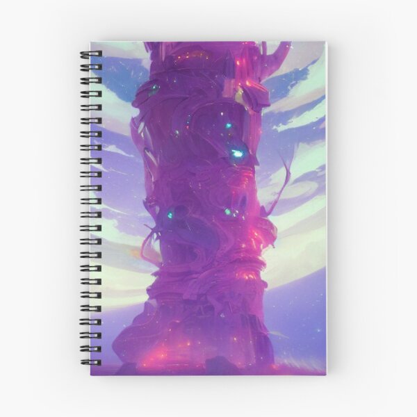 Item preview, Cosmic Purple Tower  designed and sold by Itsheartshop.