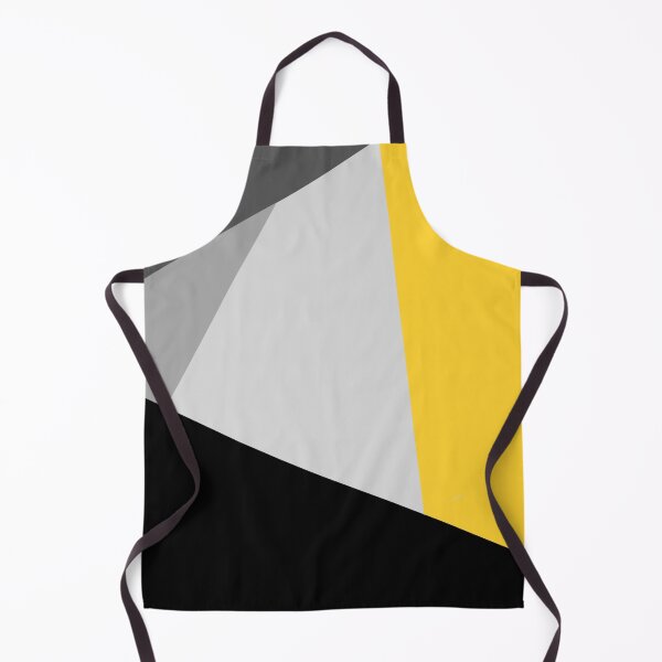 Item preview, Simple Modern Gray Yellow And Black Geo designed and sold by SeemDev786.