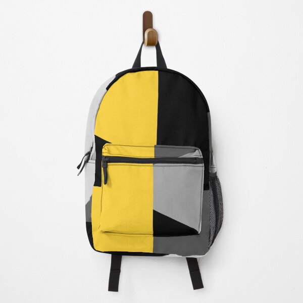 Item preview, Simple Modern Gray Yellow And Black Geo designed and sold by SeemDev786.