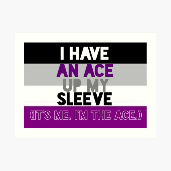 Asexual Art Print For Sale By Blissytheuni Redbubble 6849