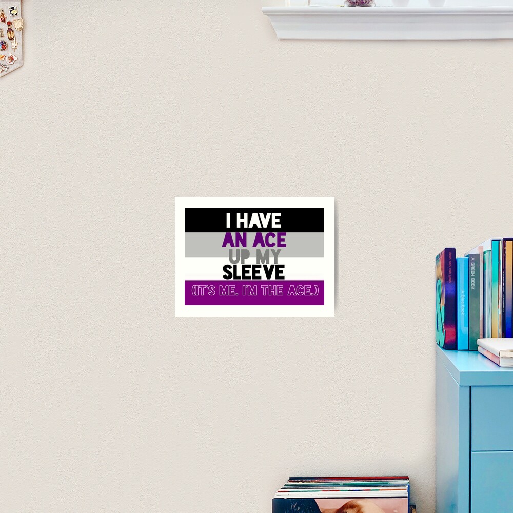 Asexual Art Print For Sale By Blissytheuni Redbubble 3326