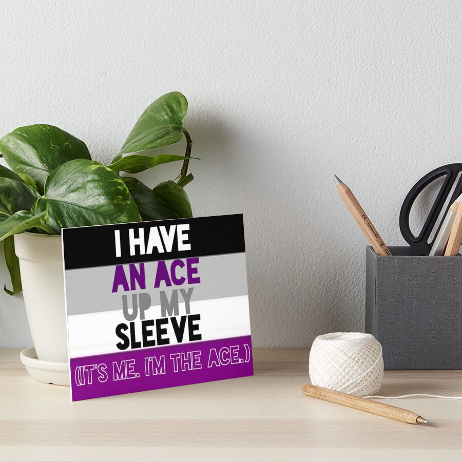 Asexual Art Board Print For Sale By Blissytheuni Redbubble 6937