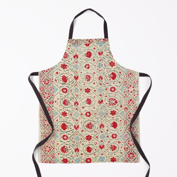 Item preview, Nurata Suzani Uzbekistan Embroidery Print designed and sold by Vicky Brago-Mitchell®.