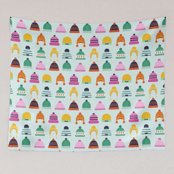 Item preview, Winter hat collection pattern designed and sold by LaBelleMaison.