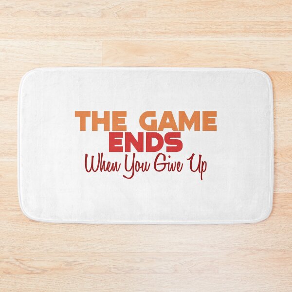 Item preview, The Game Ends When You Give Up designed and sold by Amazigh-i7orran.
