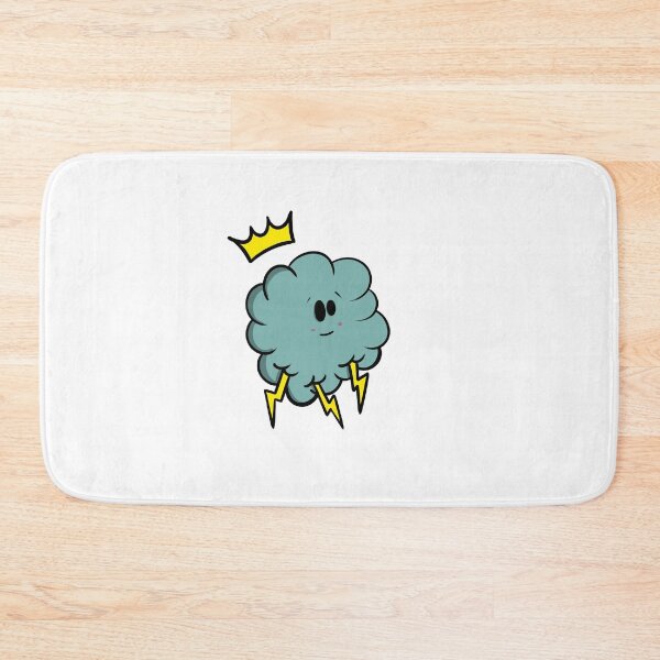 Item preview, Doodle cloud and lightning bolts designed and sold by FrenchDoodle.