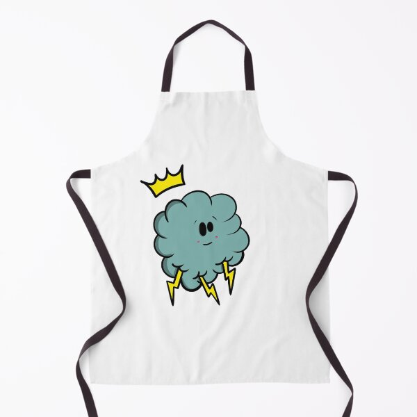 Item preview, Doodle cloud and lightning bolts designed and sold by FrenchDoodle.