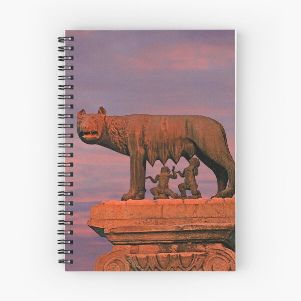 Item preview, Capitoline Wolf Rome Symbol Myth Bronze Sculpture designed and sold by worldways.