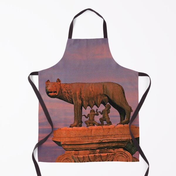 Item preview, Capitoline Wolf Rome Symbol Myth Bronze Sculpture designed and sold by worldways.